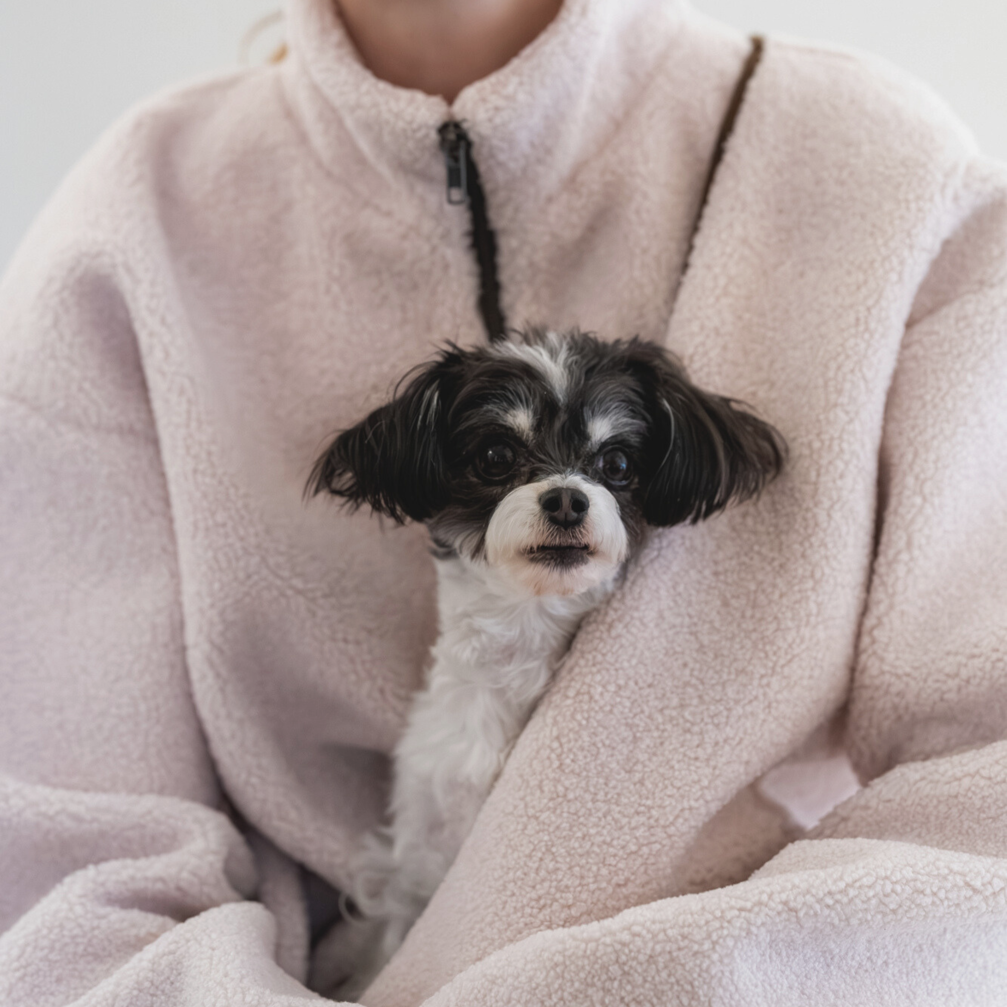 FLUFFY HALF ZIP（ホリデー限定＿クリーム） – SOY TEN APPAREL