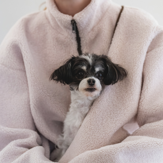 FLUFFY HALF ZIP(ホリデー限定_クリーム)