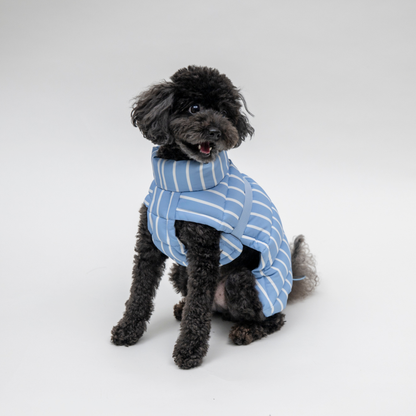 Puffer Vest(Blue Gray)