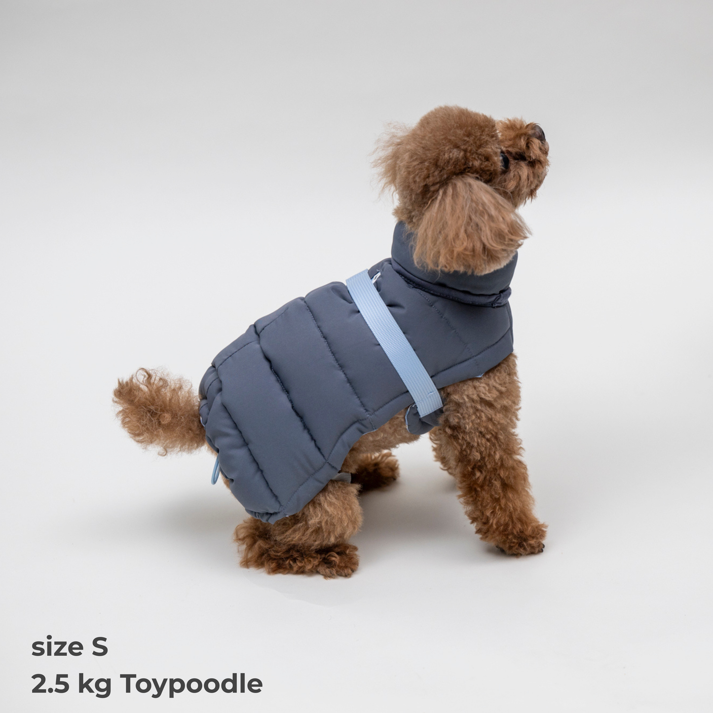 Puffer Vest(Blue Gray)