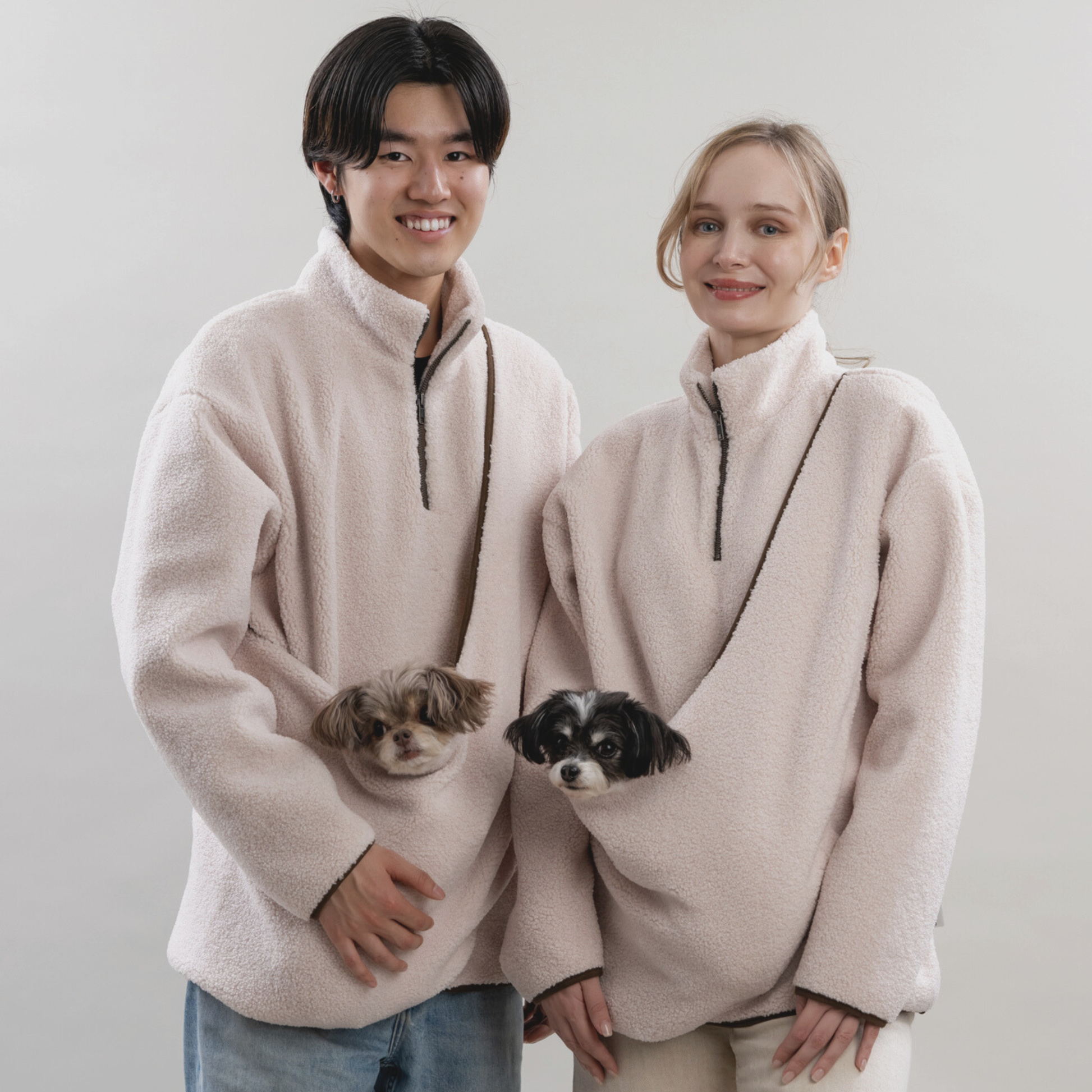 FLUFFY HALF ZIP（ホリデー限定＿クリーム） – SOY TEN APPAREL