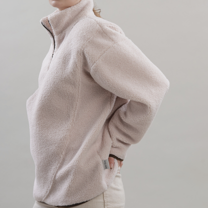 FLUFFY HALF ZIP（ホリデー限定＿クリーム）