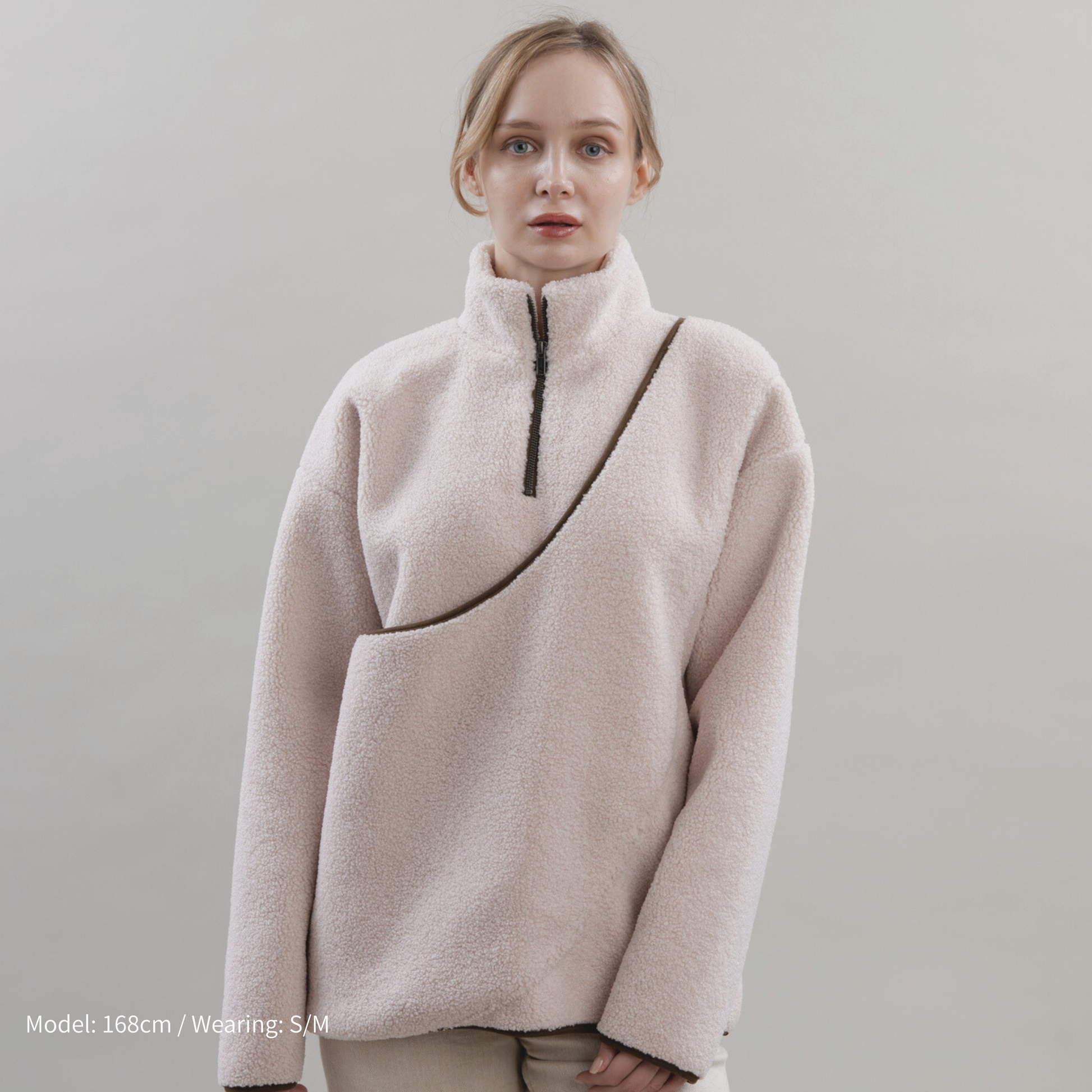 SOY TEN FLUFFY HALF ZIP S/M ソイテン FLUFFY HALF ZIP – SOY TEN APPAREL