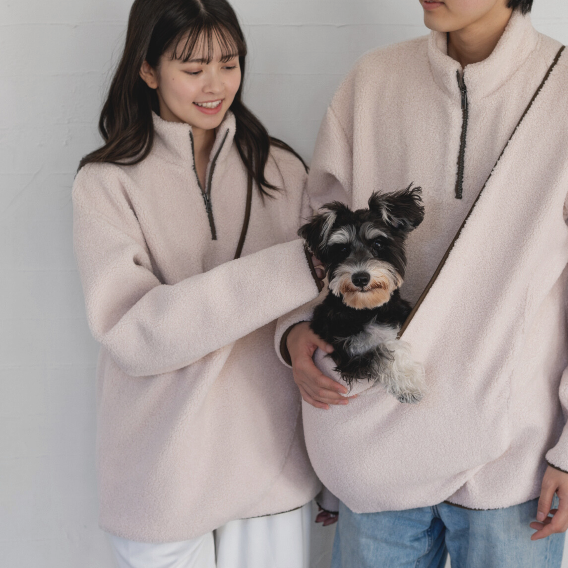 FLUFFY HALF ZIP(ホリデー限定_クリーム) – SOY TEN APPAREL FLUFFY HALF ZIP(ホリデー限定_クリーム) – SOY TEN APPAREL