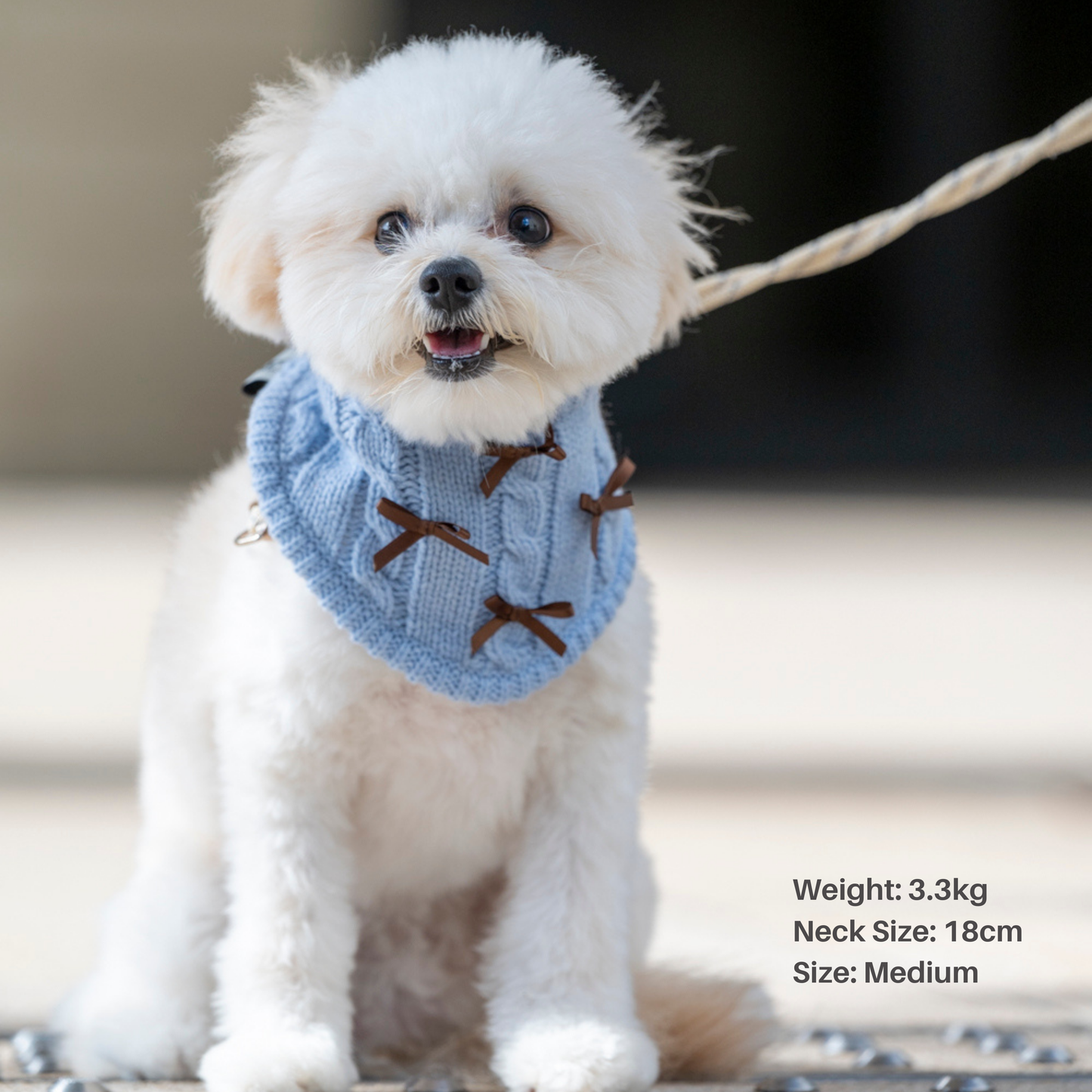 KNIT BANDANA（Mint Chocolate）
