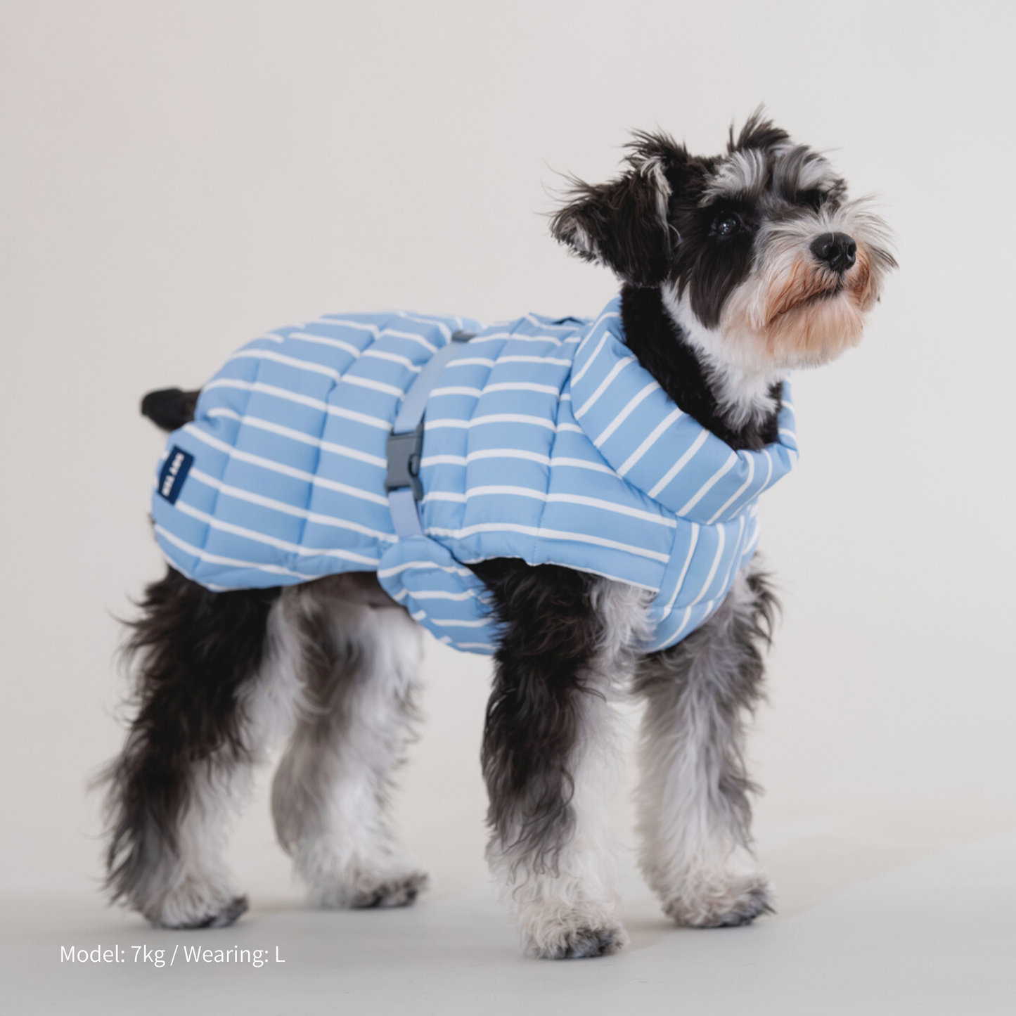 Puffer Vest(Blue Gray)