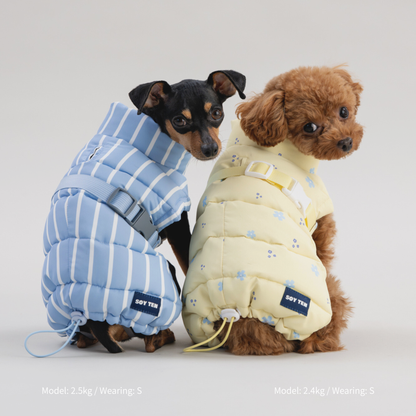 Puffer Vest(Blue Gray)