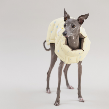 Puffer Vest（Yellow Brown)　