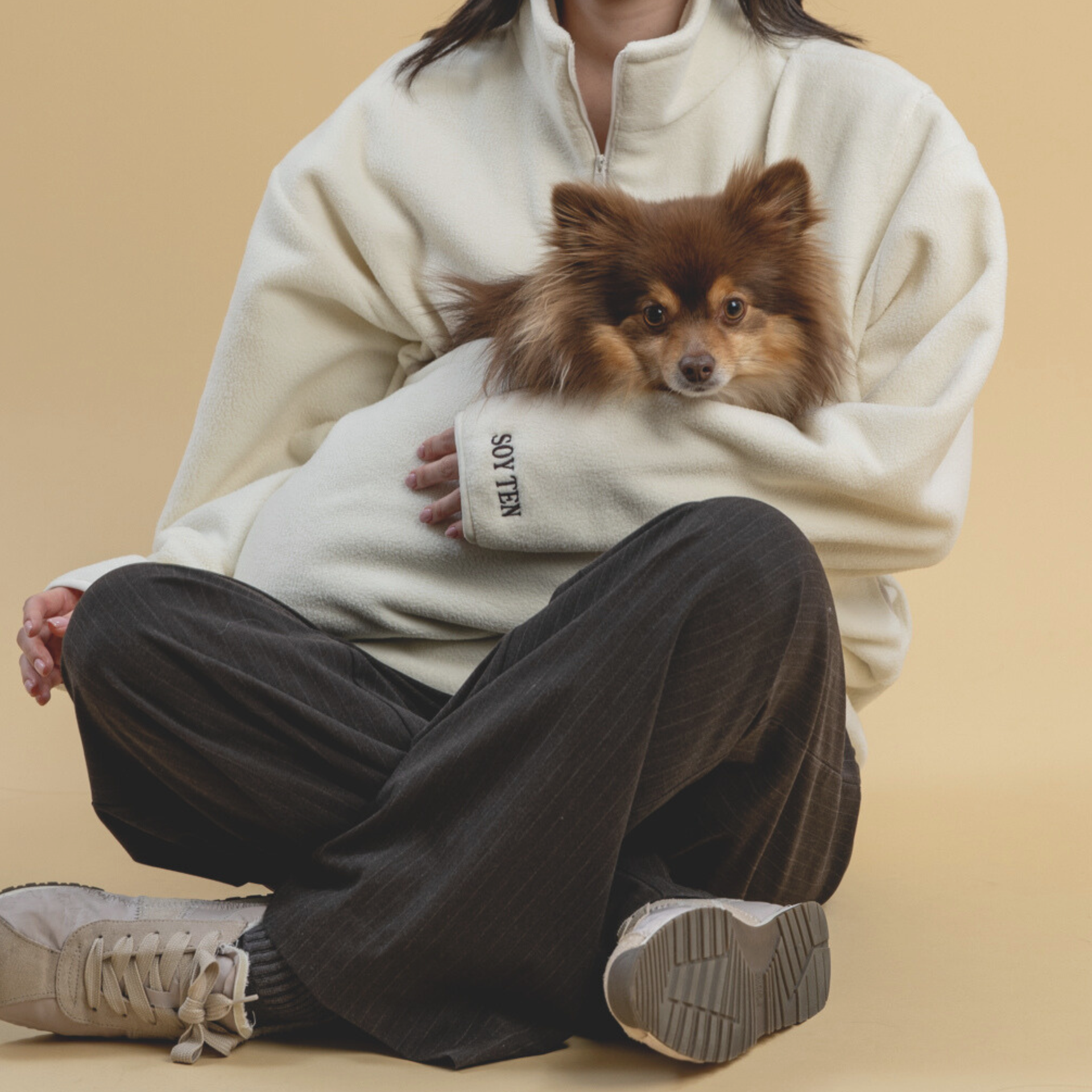 SOY TEN Fleece HALF ZIPS/M ソイテン Fleece HALF ZIP – SOY TEN APPAREL
