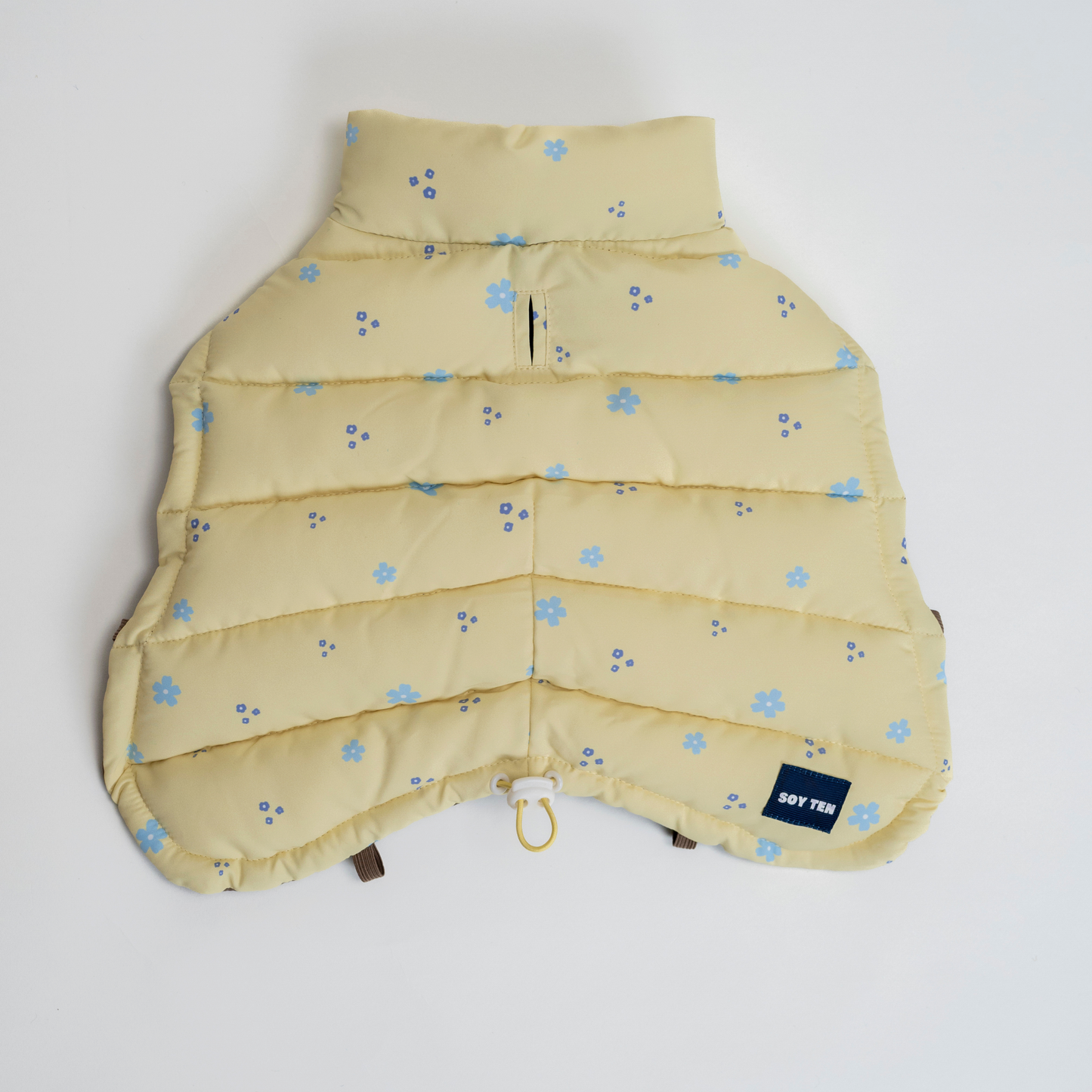 Puffer Vest（Yellow Brown)　