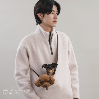 FLUFFY HALF ZIP（ホリデー限定＿クリーム） – SOY TEN APPAREL